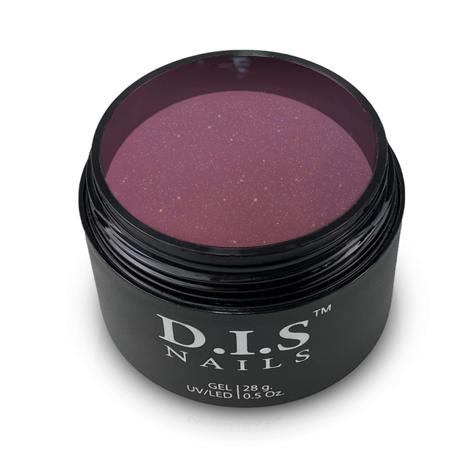 D.I.S.Nails Гель Hard SANGRIA &amp; SHIMMER з шиммером 28 г